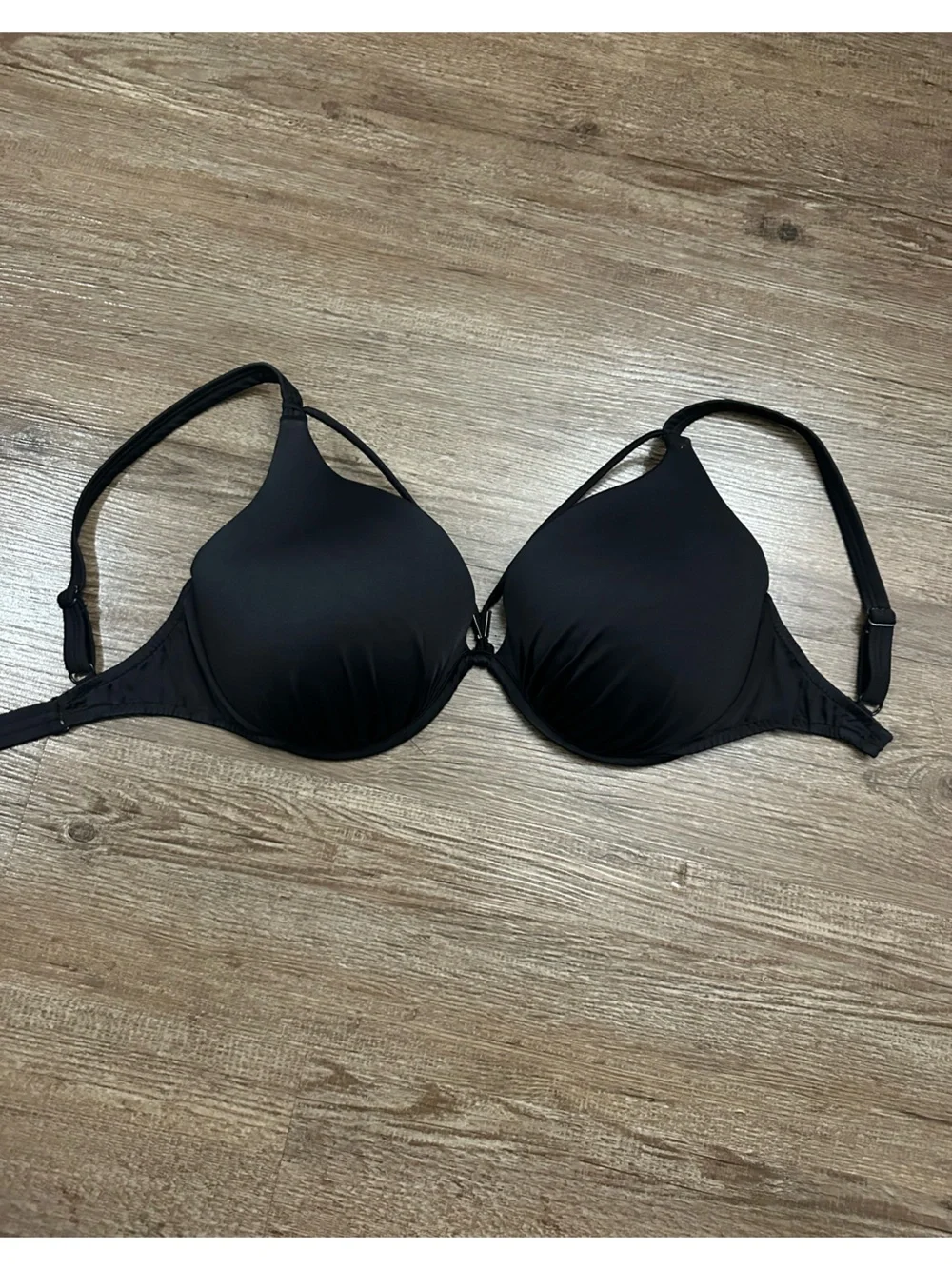 VENUS Black Molded Bikini Top